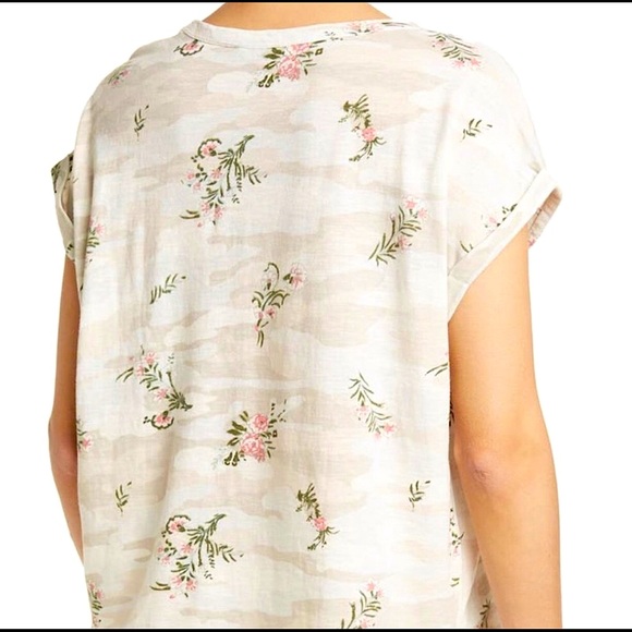 LUCKY BRAND Floral Camo Tee - Picture 2 of 8